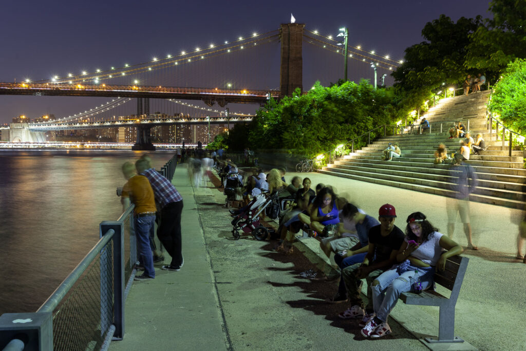 Karte des Brooklyn Bridge Parks