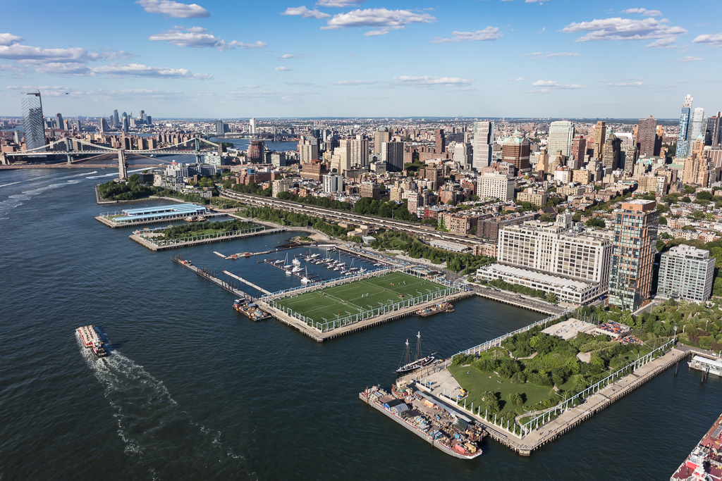 Karte des Brooklyn Bridge Parks